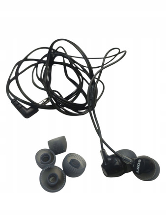 Słuchawki dokanałowe SONY MDR-EX15LP Czarny