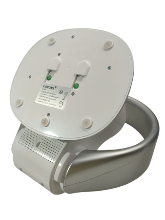 Wentylator stołowy Korona 81008 bez łopatek biały/srebrny