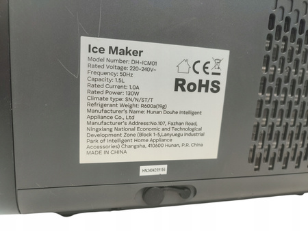 Kostkarka do lodu Ice Maker DH-ICM01 AUTOMATYCZNA