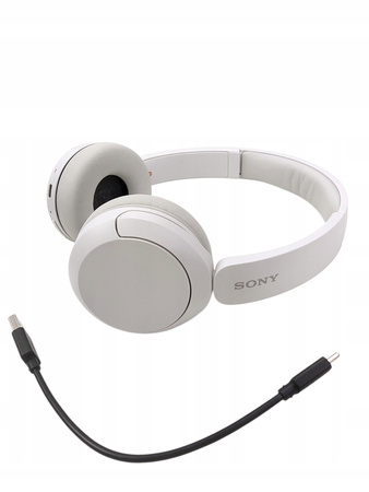Słuchawki bezprzewodowe nauszne Sony WH-CH520 białe