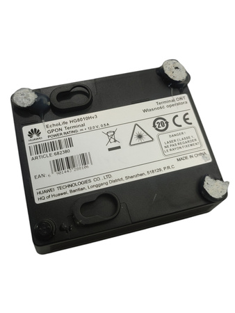 Router terminal ONT HUAWEI EchoLife HG8010Hv3