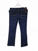 7 For All Mankind Jeansy Damskie The Skinny Bootcut Ciemnoniebieskie