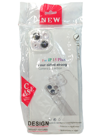 Etui Plecki do Apple Iphone 15 Plus bezbarwne