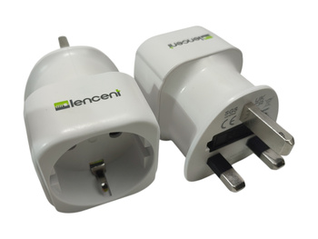ADAPTER PRZEJŚCIÓWKA GNIAZDA TRAVEL ADAPTER JY-305A LENCENT