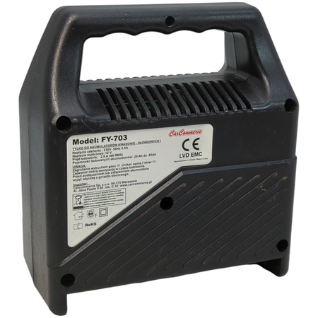 Prostownik samochodowy CarCommerce FY-703A 12V 4A