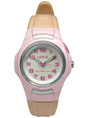 Zegarek damski na pasku Lorus Z011-X006 różowy