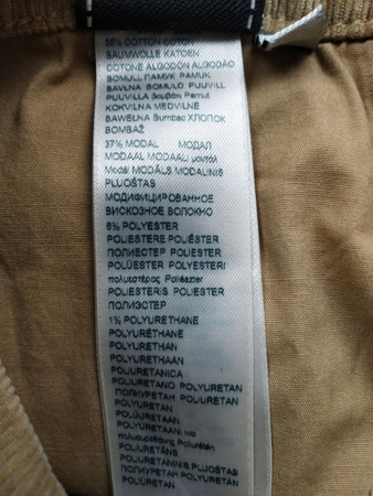 Spodnie damskie Sztruksowe Brązowe 7 FOR ALL MANKIND ROZ.25