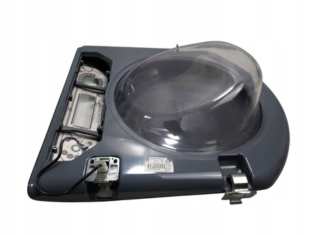 DRZWI AQUALTIS SZARE + ZAWIAS DO PRALKI HOTPOINT C00145805 482000082420