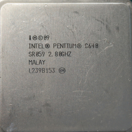 Procesor Intel Pentium G640 2 rdzenie 2.80 GHz 3MB Cache LGA1155 65W