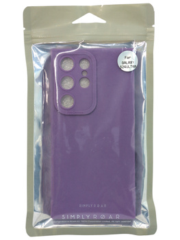 Futerał ROAR Luna Case Samsung Galaxy S24 Ultra Fioletowy Matowy