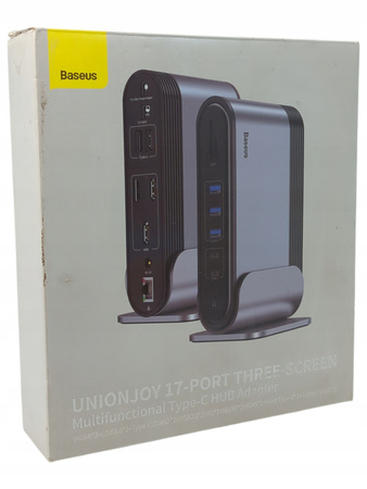 STACJA DOKUJĄCA HUB Adapter BASEUS BS-HUB003 17w1