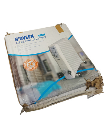 Grzejnik elektryczny olejowy NOVEEN OH13 3000 W Biały
