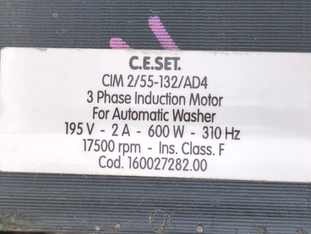 SILNIK PRALKI C.E.SET. CIM 2/55-132/AD4 HOTPOINT C00290840 482000088790