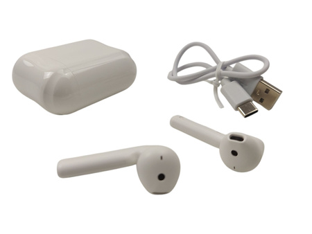 SŁUCHAWKI DOUSZNE BLUETOOTH CSNID MA10 BIAŁE