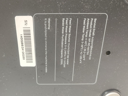 Ecoviva WP-RO-MATE4 filtr odwróconej osmozy do wody pitnej