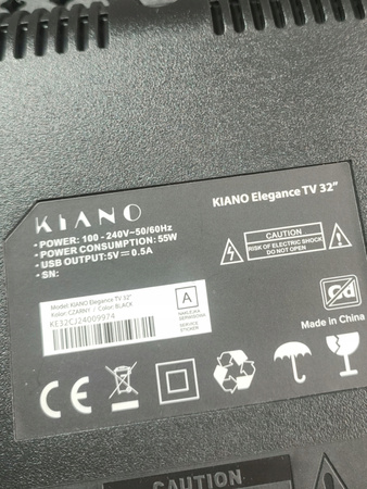 Telewizor Kiano Slim TV 32" 1366x768