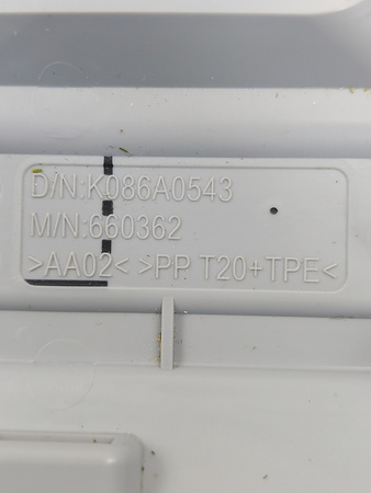 Zderzak tylny kosiarki Navimov i105e K086A0543 660362