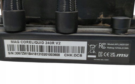 Chłodzenie wodne CPU MSI MAG Core Liquid 280R V2