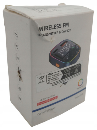 LIHAN C87B Transmitter AUX USB C Bluetooth QC3.0