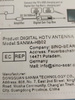 ANTENA TELEWIZYJNA WEWNĘTRZNA HDTV 4K FULL HD SANMA-HB02