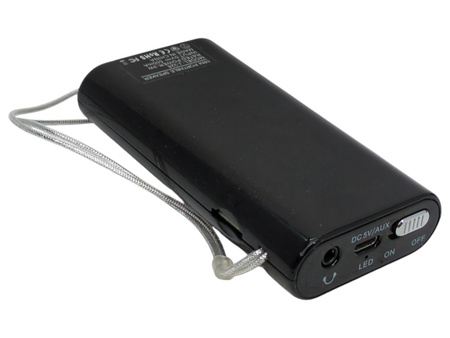 Mini radio Prunus J-328 FM AUX SD/TF dyktafon akumulator