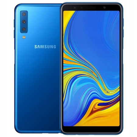 Smartfon SAMSUNG Galaxy A7 2018 4/64GB 6" Niebieski (SM-A750FN/DS)
