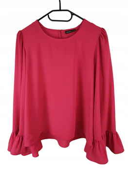 Bluzka damska JANINA Rozmiar 36 Różowa