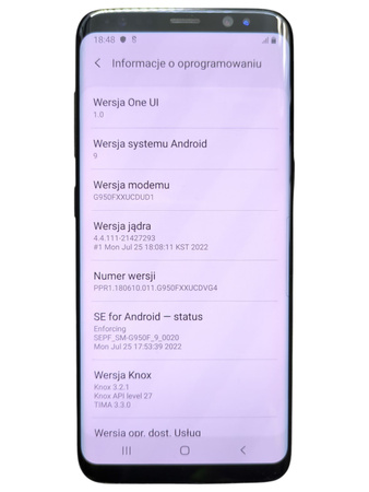 Smartfon Samsung Galaxy S8 SM-G950F 4/64GB 5.8"