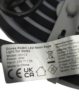 Tasma Led Govee Led Neon Rope Light for desks H61C3