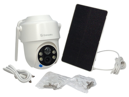 Kamera solarna Galayou R1 2K 3MP IP65 PTZ WiFi panel słoneczny