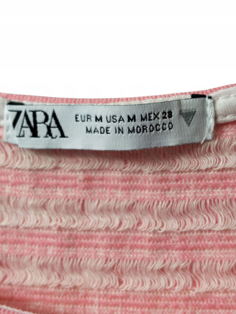 SUKIENKA ZARA ROZMIAR M RÓŻOWA