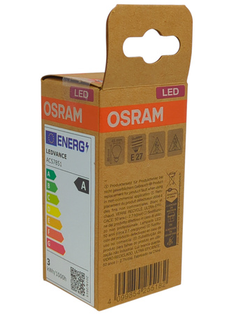 Żarówka LED Osram P45 E27 2.2W 470lm 2700K filament