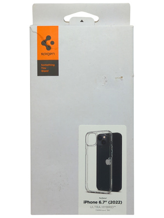 Etui plecki Spigen Ultra Hybrid iPhone 14 Plus 6,7" przezroczysty