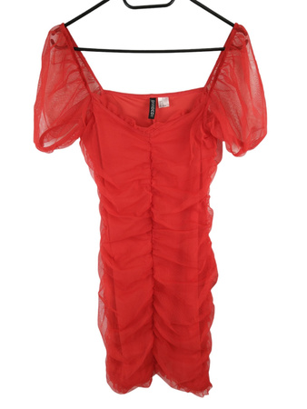 Sukienka H&M Rozmiar S CZERWONA