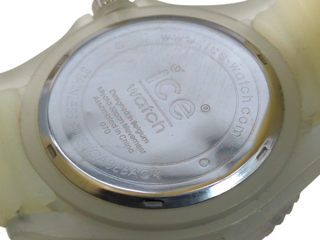 Zegarek damski na silikonowym pasku ICE WATCH kremowy