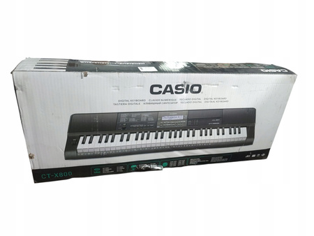 Keyboard Casio CTK-7300IN 61 klawiszy 820 brzmień 275 rytmów LCD