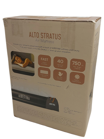 Materac dmuchany dwuosobowy Air Mattress AIREFINA AF-A08 203 x 152 x 46 cm