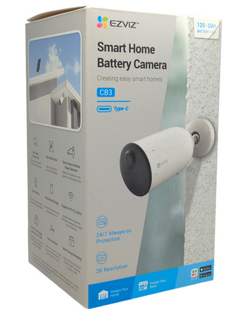 Kamera zewnętrzna EZVIZ CS-CB3 2K bateryjna IP65 IR kolor