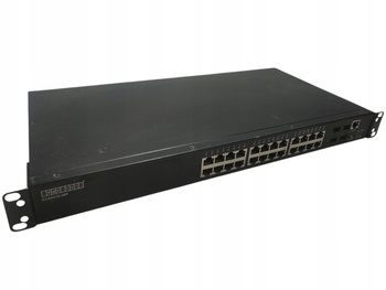 Switch Edge-Core ECS4210-28P 24 porty GE PoE+ 4 porty GE SFP PoE 400 W