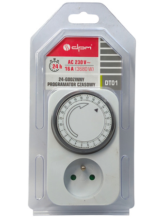 24-godzinny programator czasowy analogowy DPM DT01