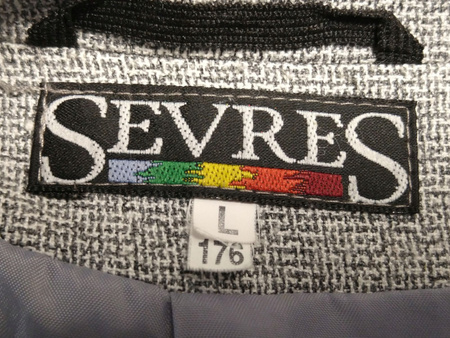 Marynarka męska szara Sevres w rozmiarze L