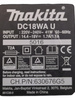 Ładowarka Makita DC18WA 14,4-18V Li-Ion 1,1-1,65A szybkie ładowanie