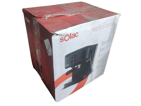 Ekspres kolbowy ze spieniaczem mleka Solac Taste Control, 850 W, 20 barów