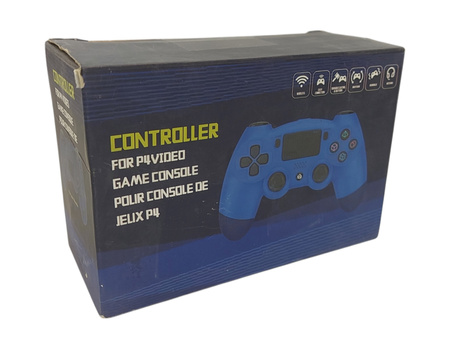 Kontroler Pad do gier z podświetleniem LED TK673 niebieski