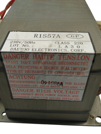 TRANSFORMATOR R1S57A DAEWOO