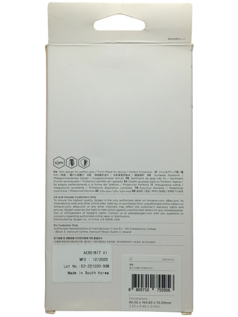 Etui Spigen Liquid Air iPhone 12 Pro Max, matowe czarne