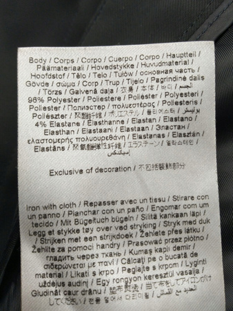 Spodnie damskie Eleganckie CZARNE KARL LAGERFELD ROZ.42