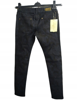 Spodnie damskie RESALSA Rozmiar 27 CZARNE