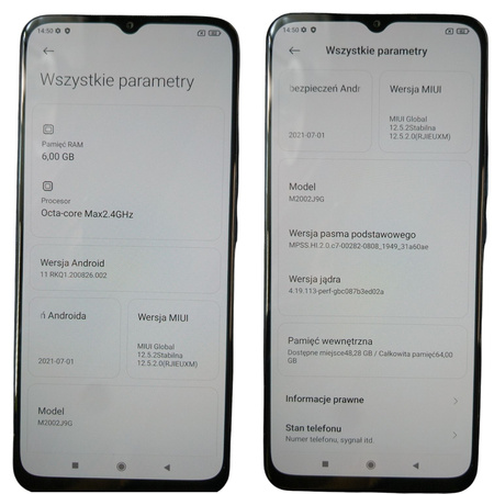 Smartfon Xiaomi Mi 10 Lite M2002J9G