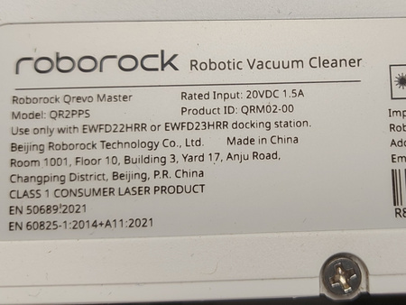 Robot Sprzątający RoboRock Qrevo Master Biały